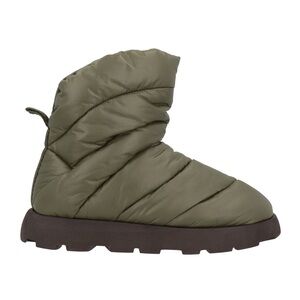 IUMESTUDIO Luna Military Green Pillow Boot Booties Women’s 38 Similar To 7.5/8